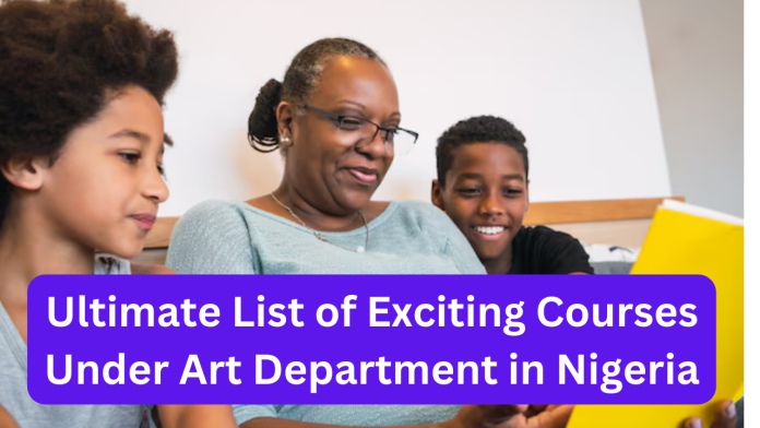 Top Art Courses to Study in Nigeria (2024/2025)