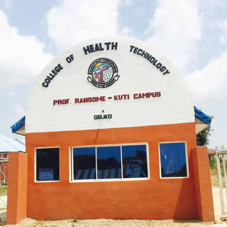 College of Health Technology, Gboko Admission Form