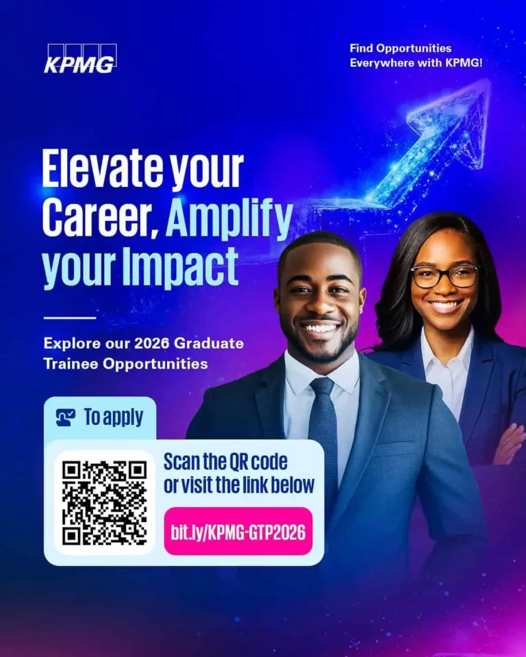 KPMG Graduate Trainee Programme 2026 Apply Now