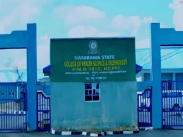 Nasarawa College of Health Science & Tech Admission List