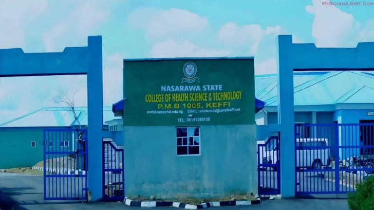 Nasarawa College of Health Science & Tech Admission List