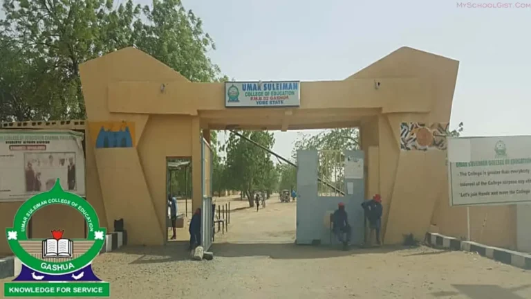 Umar Suleiman College of Education, Gashua (USCOEGA) Summer Semester Details