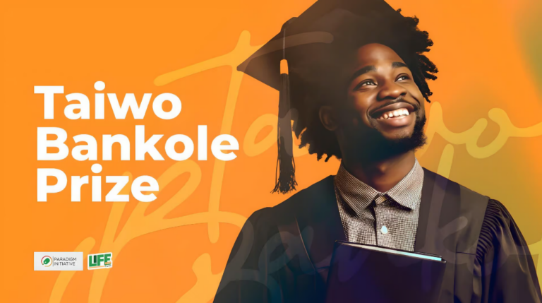 Apply Now Taiwo Bankole Prize for Ajegunle Students