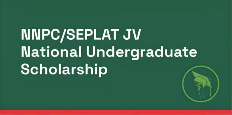 Apply for NNPC Seplat JV National Undergraduate Scholarship
