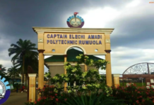 Captain Elechi Amadi Polytechnic ND Part-Time Admission Form