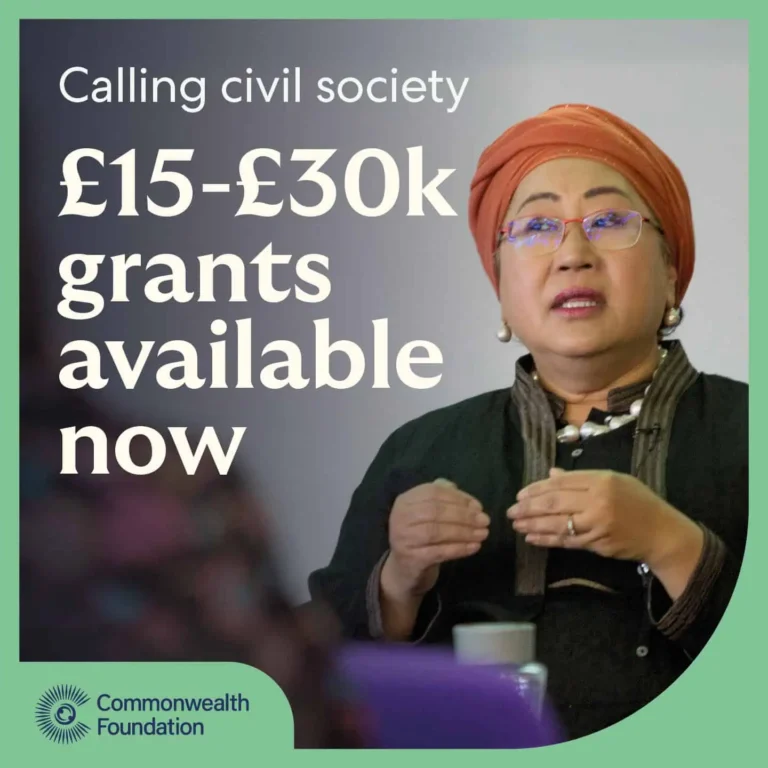 How to Apply for the Commonwealth Foundation Grant Programme