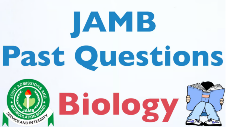 JAMB Biology Past Questions Improve Your Exam Preparation