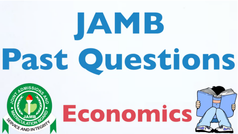 JAMB Economics Past Questions Study for Success