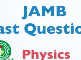 JAMB Physics Past Questions Study and Succeed