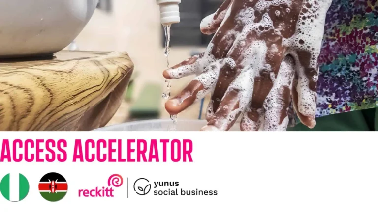 Join the Reckitt Access Accelerator for Social Entrepreneurs in Kenya & Nigeria