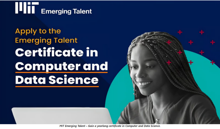 MIT Emerging Talent’s Certificate in Computer and Data Science Application Guide