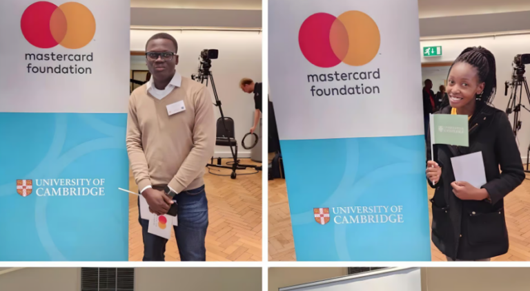 Mastercard Foundation Scholars Program at Cambridge University – Apply Now
