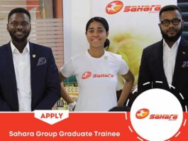 Sahara Group Graduate Trainee Program – Apply Now to Shape Your Career