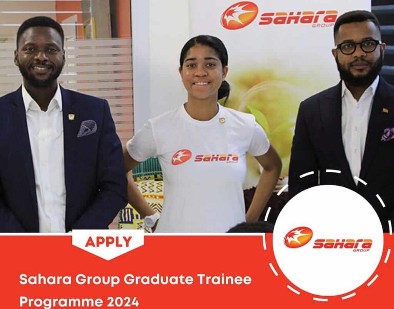 Sahara Group Graduate Trainee Program – Apply Now to Shape Your Career