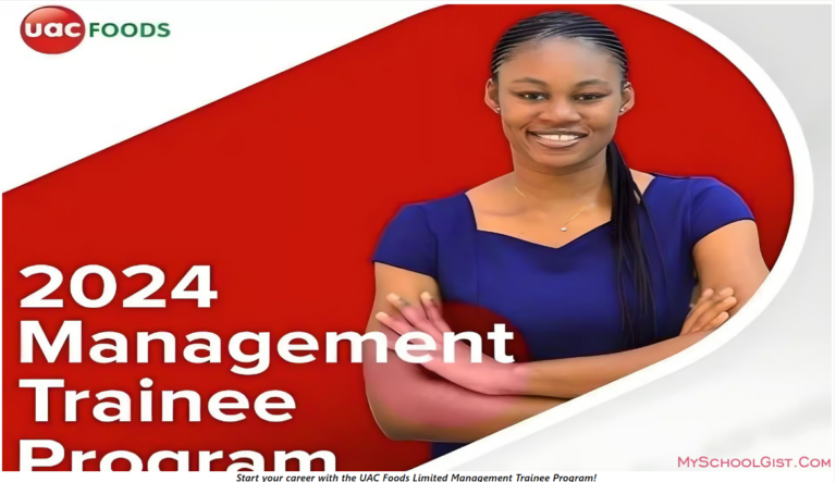 UAC Foods Limited Management Trainee Program Kick-Start Your Career
