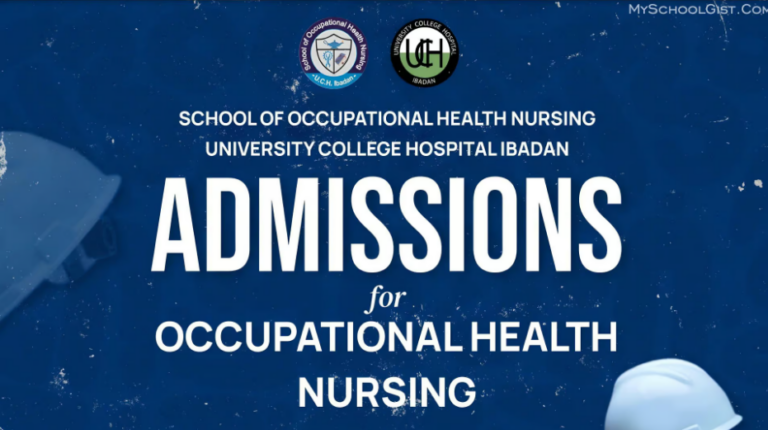 UCH Ibadan Occupational Health Nursing Admission Form