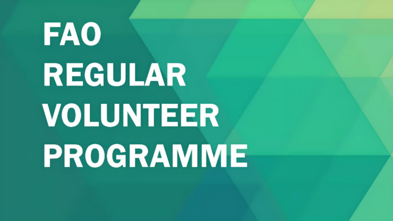 UN FAO Regular Volunteer Programme for Africa Step-by-Step Application Guide
